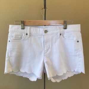 Ann Taylor LOFT shorts - white denim - 6